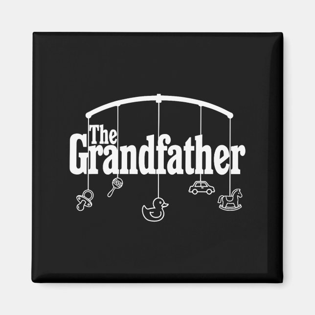Imã Grandfather Funny Quote Design For Grandpas  (Frente)