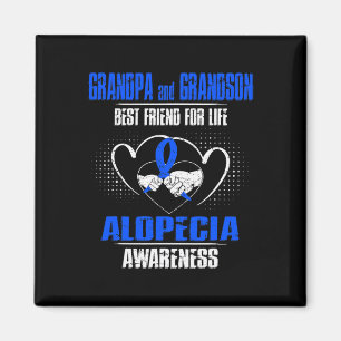 IMÃ GRANDPA E GRANDES AMIGOS DA VIDA ALOPECIA