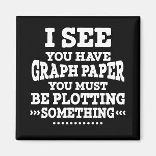 Imã Graph Paper Plotting What Pun Math Teacher