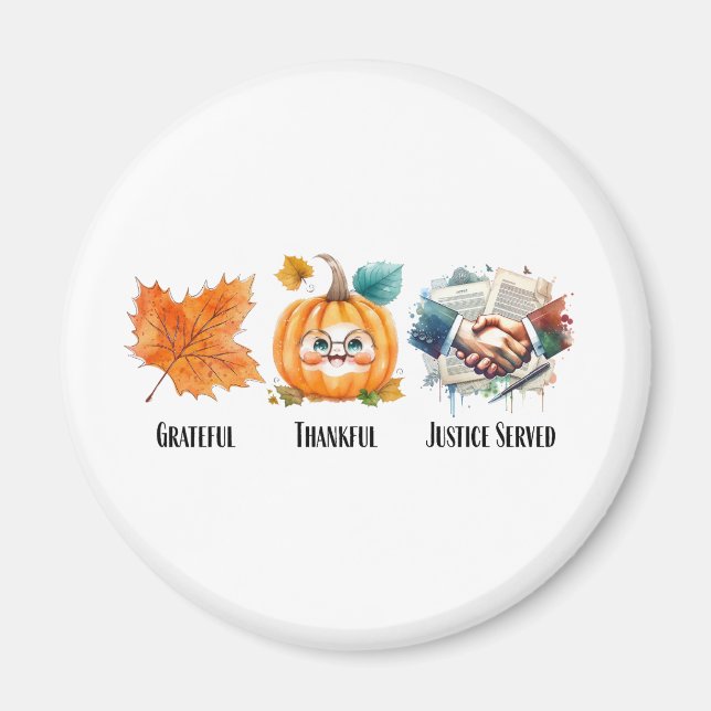 Imã Grateful Justice Servida - Citação de Advogado (Frente)
