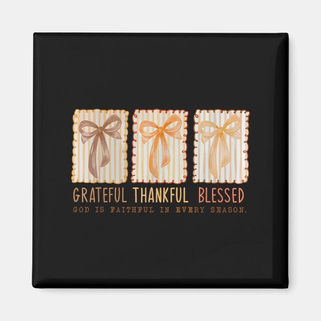 Imã Grateful Thankful Blessed Religious Christian  (Frente)