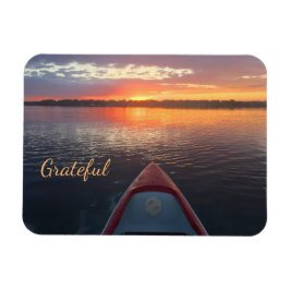 Ímã Gratidão Sunrise Kayak