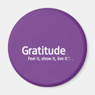 Imã Gratitude - pensamento Shapers™