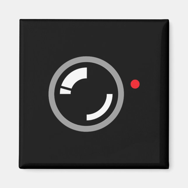 Imã Gravação de vídeo secreto Engraçado Cameraman Hall (Frente)