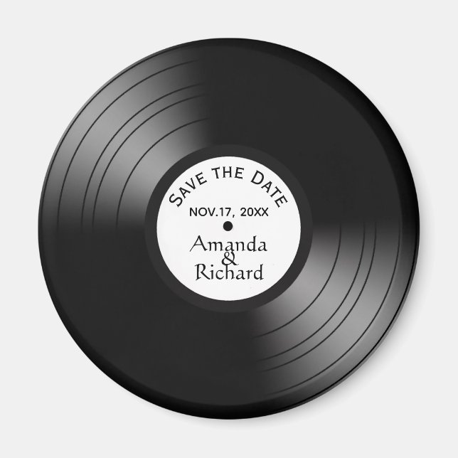 Imã Gravar Nome da Música do Álbum Data Casamento / An (Frente)