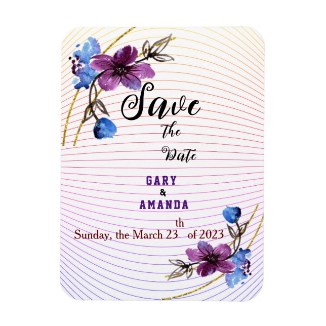 Ímã Gravata Roxa (Vertical)