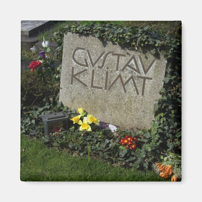 Imã Grave De Gustav Klimt (Frente)