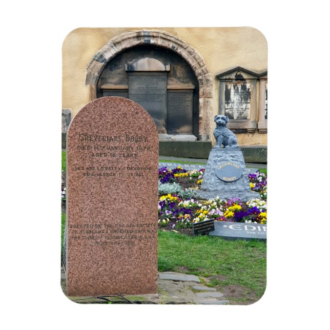 Ímã Grave e santuário para Bobby em Greyfrars Kirkyard (Vertical)