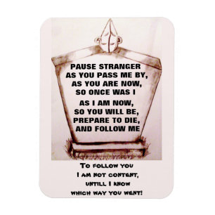 ÍMÃ GRAVESTONE, PAUSA POEM ESTRANHO