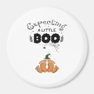 Imã Gravidez no Halloween Mamãe Para Ser Esperando Peq