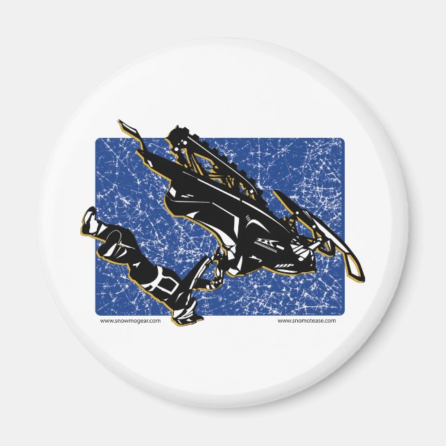 Imã GRAVITY-SLED in Blue (Frente)