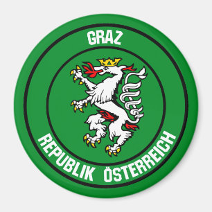 Imã Graz Round Emblem