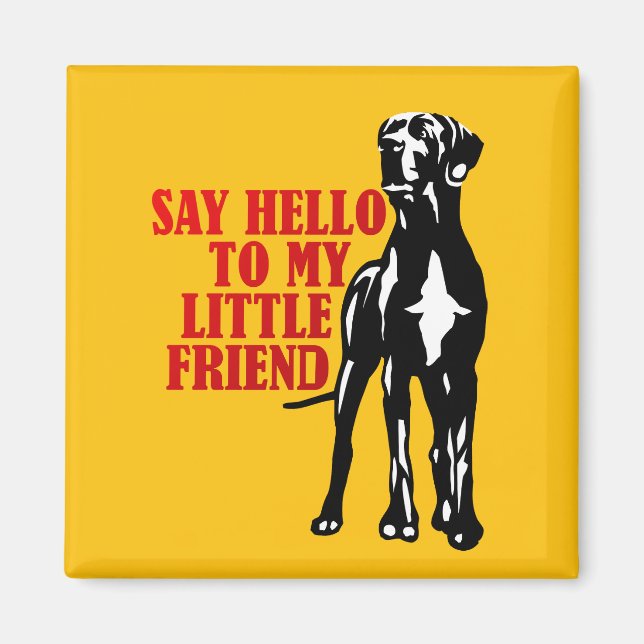 Imã Great Dane  (Frente)