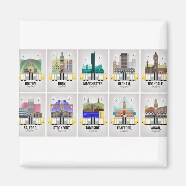 Imã Greater Manchester (Frente)