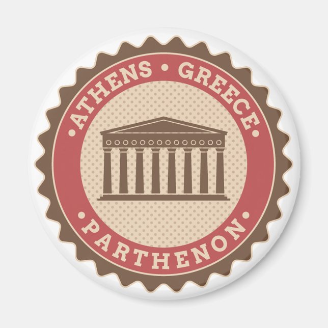 Imã Grécia de Atenas Parthenon (Frente)