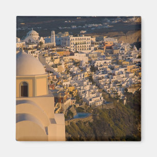 Imã Grécia e Ilha Grega de Santorini cidade de