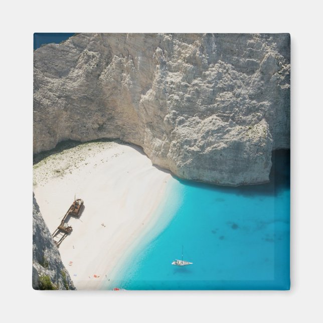 Imã GRÉCIA, Ilhas Jônicas, ZAKYNTHOS, NAUFRÁGIO (Frente)