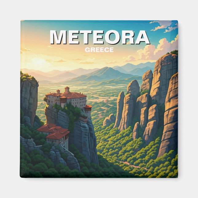 Imã Grécia Meteora (Frente)