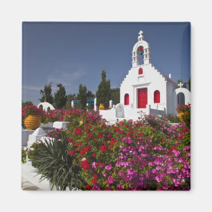 Imã Grécia, Mykonos, Capela pequena e bonita no
