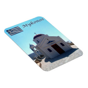 Ímã Grécia - Mykonos - mosteiro -