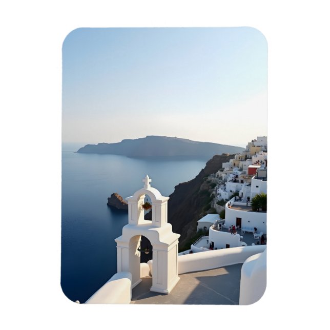 Ímã Grécia Santorini (Vertical)