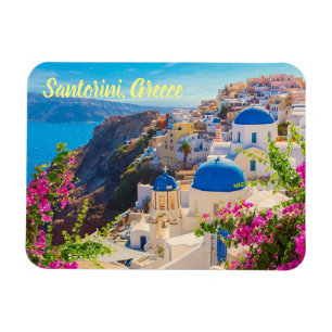 Ímã Grécia Santorini estilizada