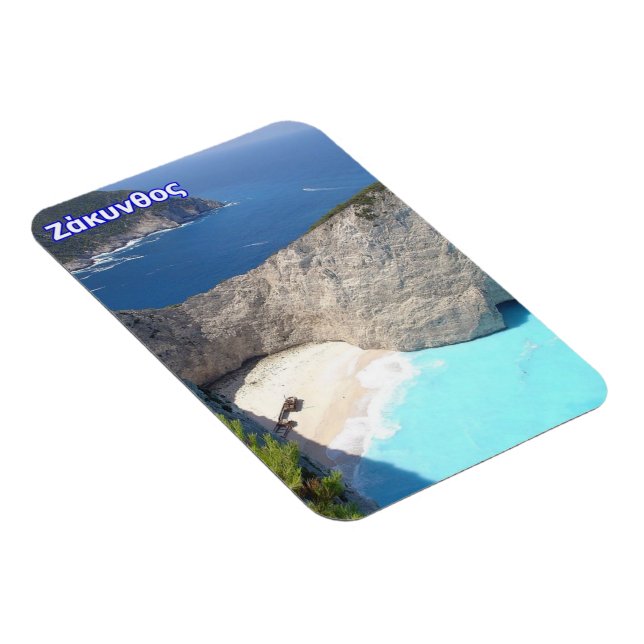 Ímã Grécia - Zakynthos - Zante - (Lado Direito)