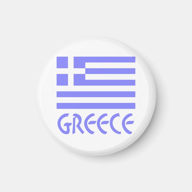Imã Greece and Greek Flag (Frente)