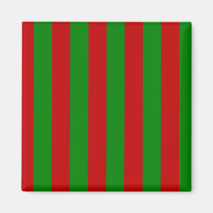 Imã Green and Red Stripes Toksie Turbie