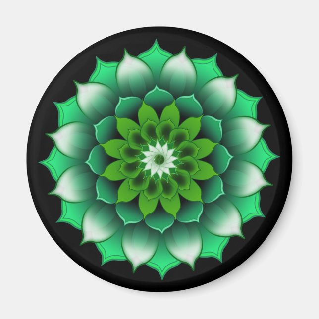 Imã Green deixa Mandala Magnet (Frente)
