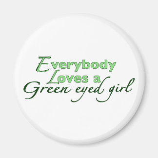 Imã Green Eyed Girl