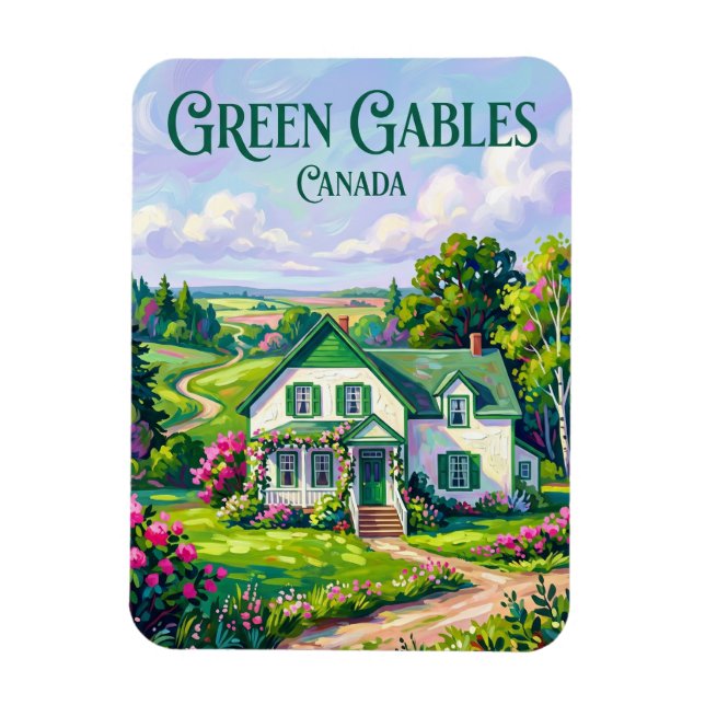 Ímã Green Gables Patrimônio Local Canadá (Vertical)
