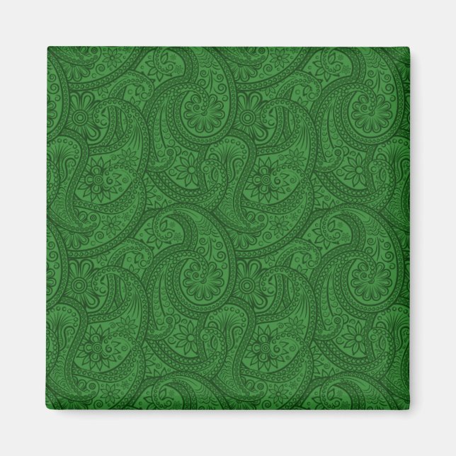 Imã Green Paisley (Frente)