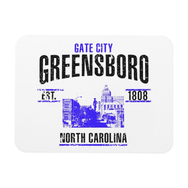 Ímã Greensboro (Horizontal)