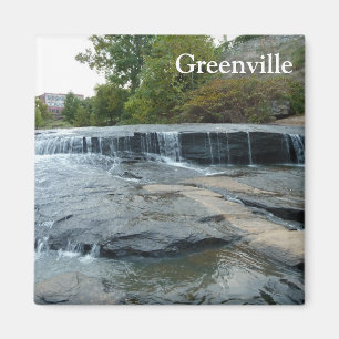 Imã Greenville Falls Park no Reedy Photo Magnet