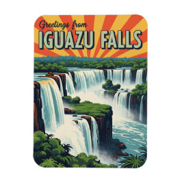 Ímã Greetings from Iguazu Falls