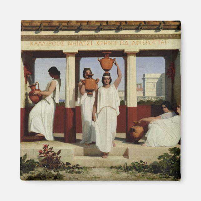 Imã Gregas Mulheres na Fonte, 1841 (Frente)