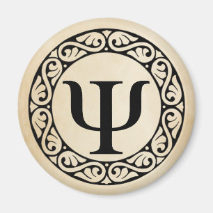 Imã Grego - Letra alfabética psi