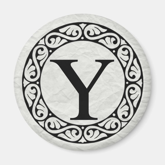 Imã Grego - Letra alfabética Upsilon (Frente)