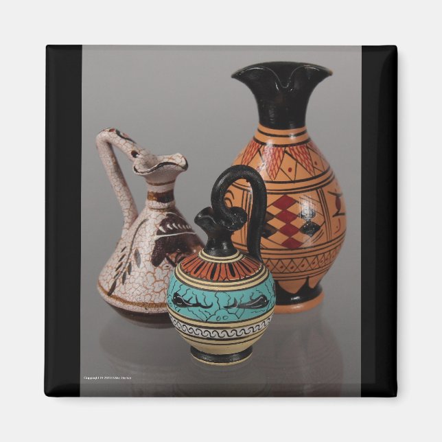 Imã Grego Vases Magnet 3 (Frente)
