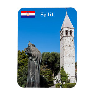 Ímã Gregório da estátua Nin em Split - Dalmácia, Croác