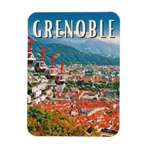 Ímã Grenoble Photo Vintage
