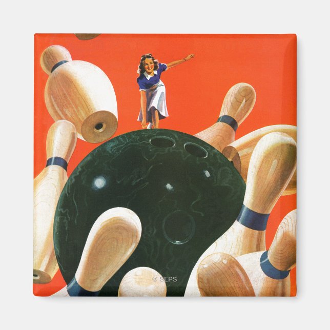 Imã Greve de boliches (Frente)