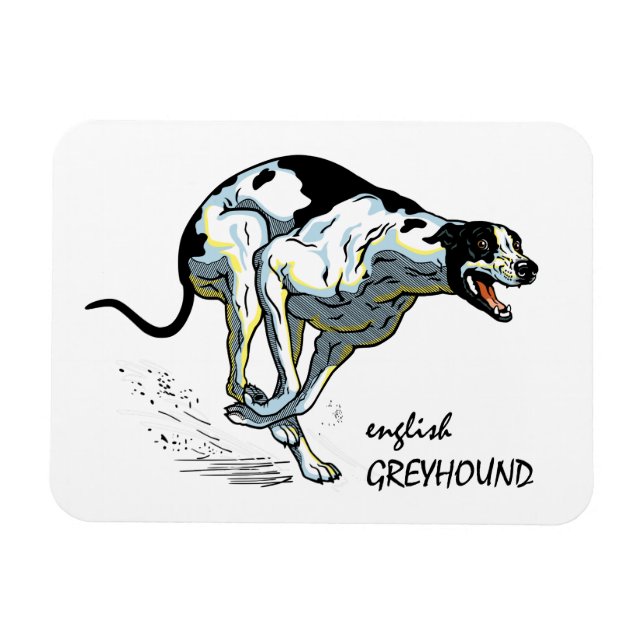 Ímã greyhound (Horizontal)