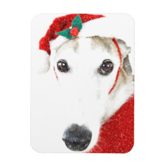 Ímã Greyhound Christmas Magnet - Para a caridade