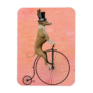 Ímã Greyhound em Black Penny Farthing