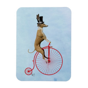 Ímã Greyhound em Red Penny Farthing