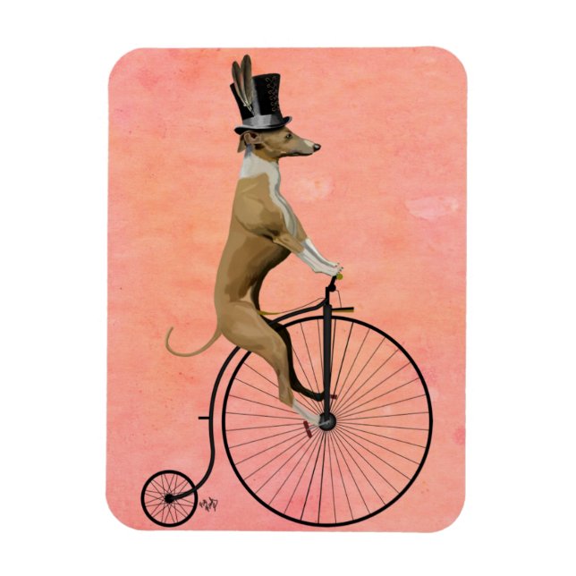 Ímã Greyhound no Black Penny Farthing (Vertical)