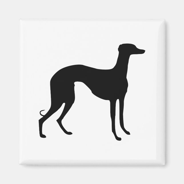 Imã Greyhound Silhouette (Frente)