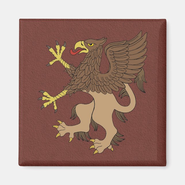 Imã Griffin Rampant (Frente)